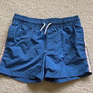 Art Class Blue Swim Shorts with Side Stripe